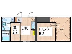 Comfair菊川の物件間取画像